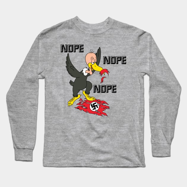 Nope Long Sleeve T-Shirt by The Art of Dougie